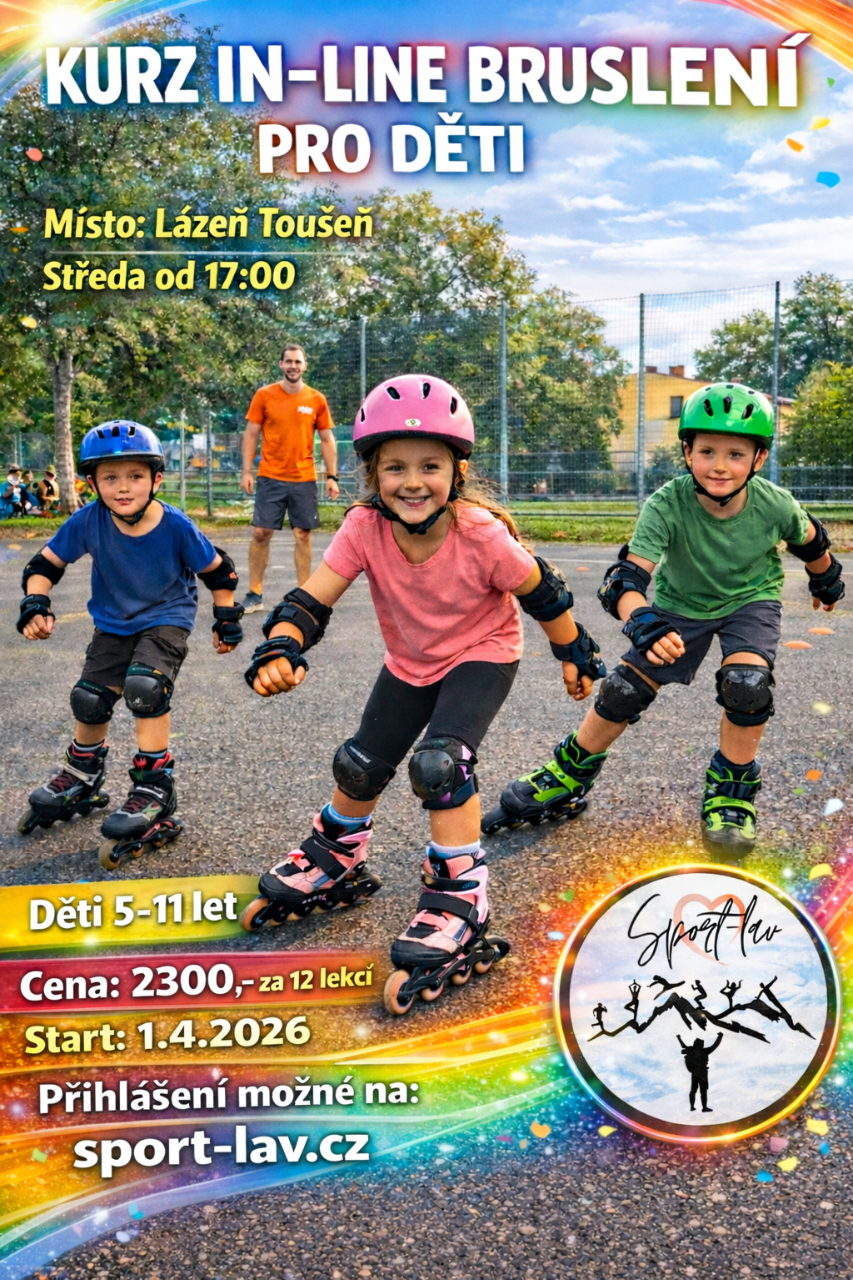 Jarní kroužek inline bruslení — sportovní akce SportLaV